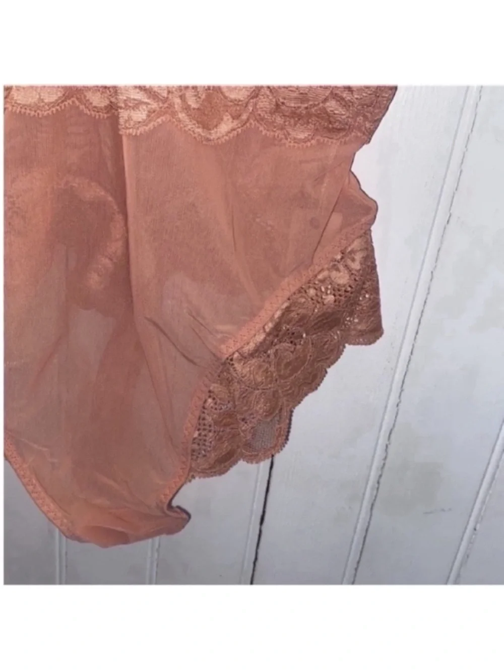 Free People HAH Smarty Pants Bodysuit Copper Rose Size S